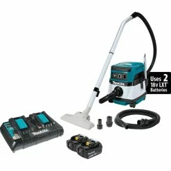 Makita 18V X2 LXT 36V /Corded 2.1 Gallon HEPA Dry Dust Extractor/Vacuum Kit