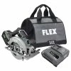 FLEX 24V 7 1/4" Circular Saw Stacked-Lithium Kit -Cheap Power Tools Store FX2141 1J FLEX CIRCULAR SAW SL KIT 22 0225 MAIN 3Q DOWN