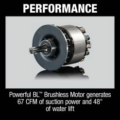 Makita 18V X2 36V LXT 1.3 Gallon HEPA 12 Upright Vacuum Bare Tool 18 Makita 18V X2 36V LXT 1.3 Gallon HEPA 12 Upright Vacuum Bare Tool -Cheap Power Tools Store Makita XCV19Z Feature Box with text Performance