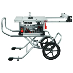 Skilsaw Table Saw 10" Heavy Duty Worm Drive With Stand