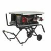 Sawstop Jobsite Saw PRO With Mobile Cart Assembly - 15A 120V 60Hz -Cheap Power Tools Store SawstopJSSAngle