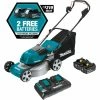 Makita 18V X2 (36V) LXT Lithium-Ion Brushless Cordless 18" Lawn Mower Kit With 4 Batteries (5.0Ah) 1 Makita 18V X2 (36V) LXT Lithium-Ion Brushless Cordless 18" Lawn Mower Kit With 4 Batteries (5.0Ah) -Cheap Power Tools Store XML03PT1