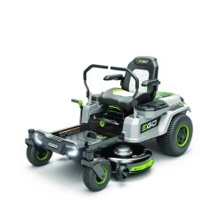 EGO POWER+ Z6 Zero Turn Riding Lawn Mower 42 With Four 56V ARC Lithium 10Ah Batteries And Charger