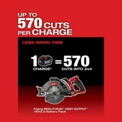 Milwaukee M18 FUEL Rear Handle 7-1/4 In. Circular Saw -Cheap Power Tools Store a486b57a 3182 4ea4 afa6 abd361983314 7