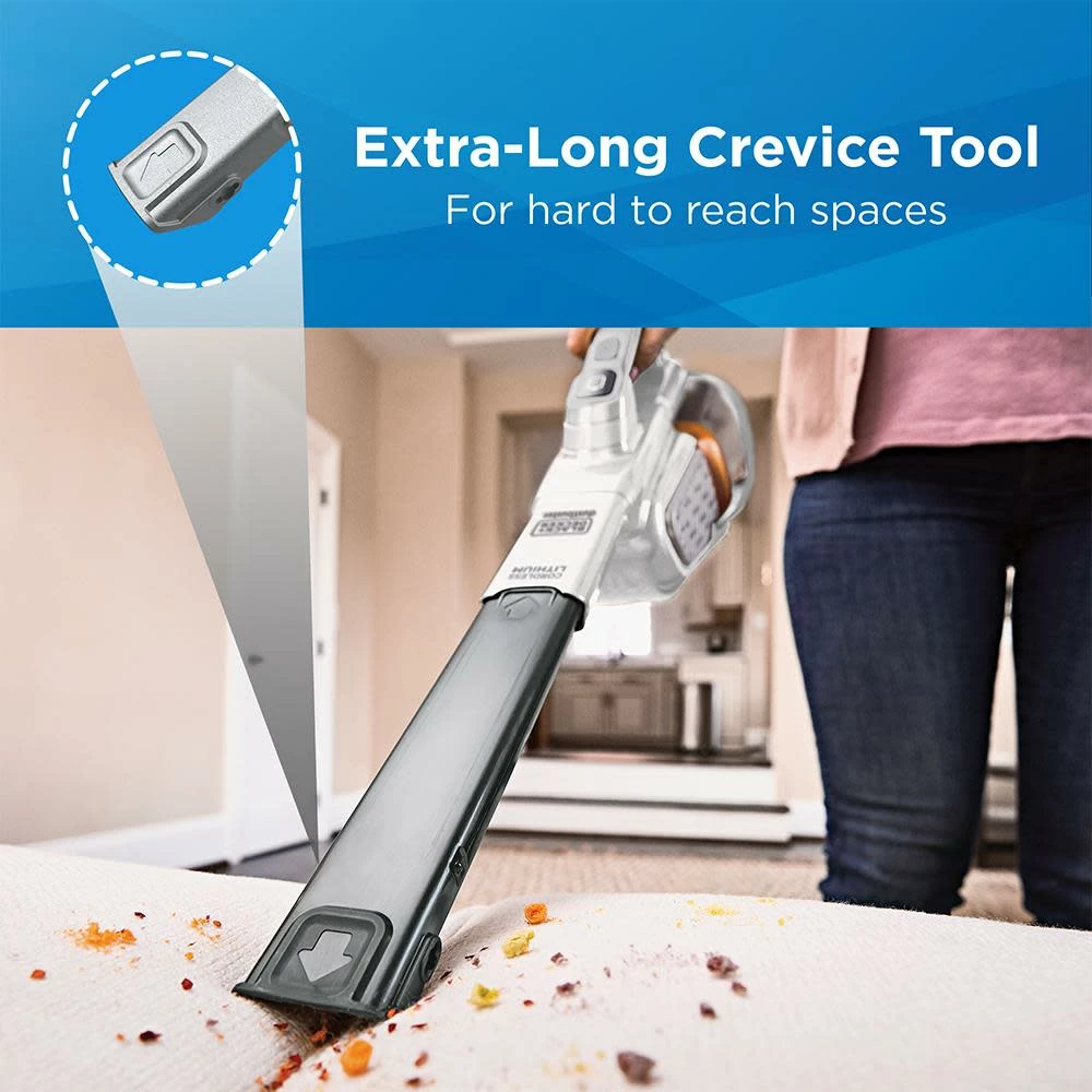 Black And Decker 12V Cordless Handheld Vacuum 5 Black And Decker 12V Cordless Handheld Vacuum - Image 3