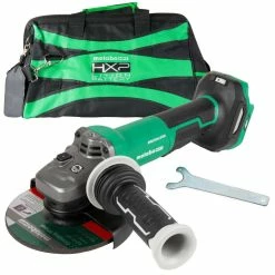 Metabo HPT 36V MultiVolt 6" Angle Grinder Paddle Switch Variable Speed Cordless Bare Tool