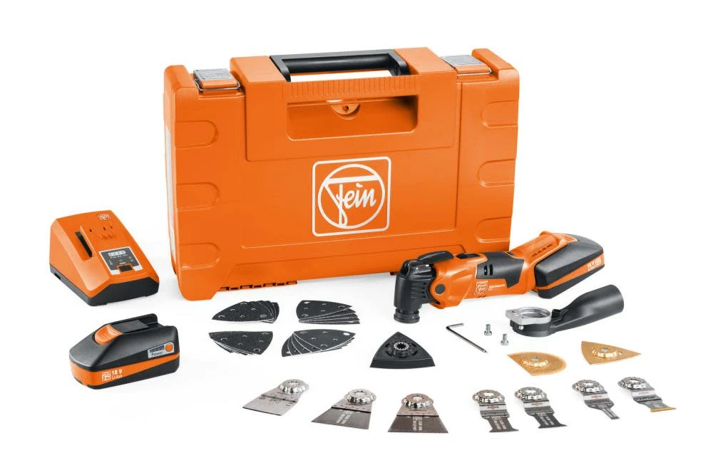 Fein MULTIMASTER Oscillating Multi Tool 18V AMM 500 PLUS Top Kit 3 Fein MULTIMASTER Oscillating Multi Tool 18V AMM 500 PLUS Top Kit