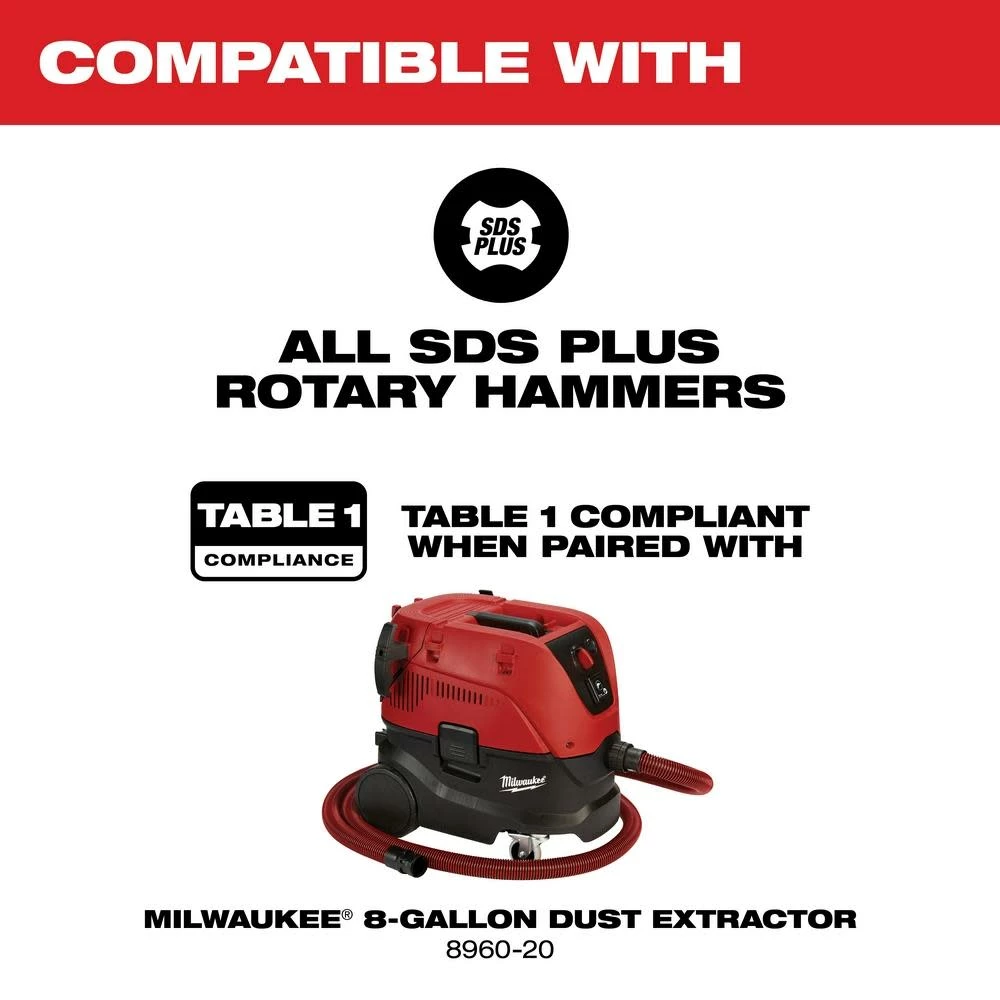 Milwaukee Vacuum Assisted Dust Extractor 5 Milwaukee Vacuum Assisted Dust Extractor - Image 3