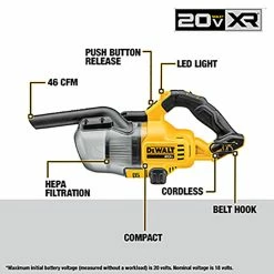 DEWALT 20V Dry Hand Vacuum Bare Tool With HEPA 2pk Bundle -Cheap Power Tools Store cb459527 bc95 424d 9953 ee03801930ce 7 1