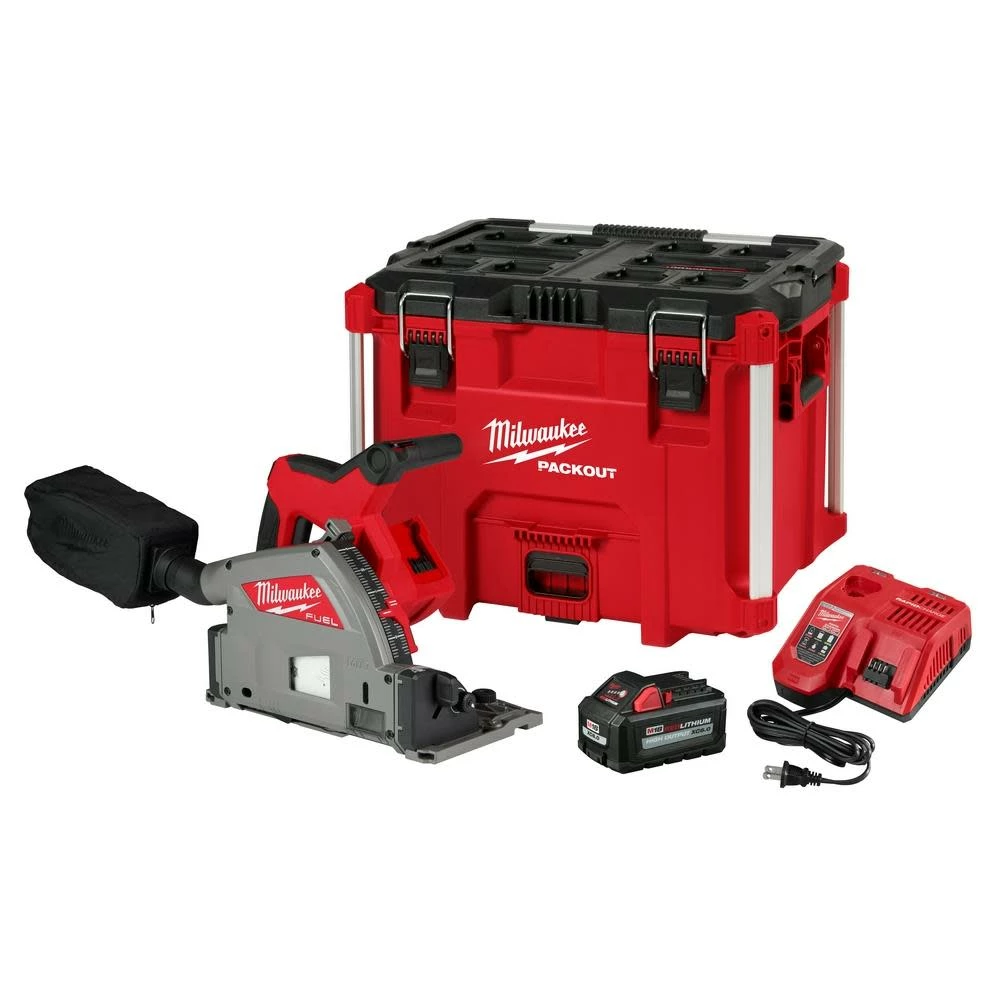 Milwaukee M18 FUEL 6 1/2" Plunge Track Saw Kit 3 Milwaukee M18 FUEL 6 1/2" Plunge Track Saw Kit