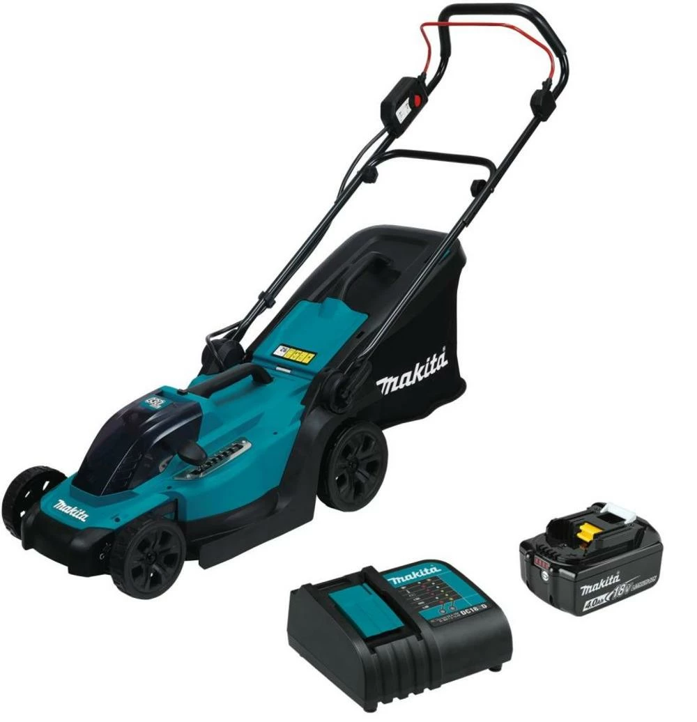 Makita 18V LXT 13" Lawn Mower Cordless Kit 3 Makita 18V LXT 13" Lawn Mower Cordless Kit