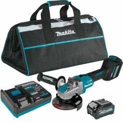 Makita 40V Max XGT 5" Angle Grinder Kit With Electric Brake