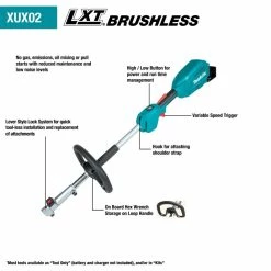 Makita 18V LXT Lithium-Ion Brushless Cordless Couple Shaft Power Head Kit With 13" String Trimmer & 10" Pole Saw Attachments (4.0Ah) 35 Makita 18V LXT Lithium-Ion Brushless Cordless Couple Shaft Power Head Kit With 13" String Trimmer & 10" Pole Saw Attachments (4.0Ah) -Cheap Power Tools Store fcb1172e b858 42a6 871d 7e4656edeca4 7