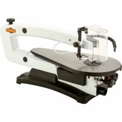 Shop Fox 18" VS Scroll Saw With LED & Rotary Tool Kit